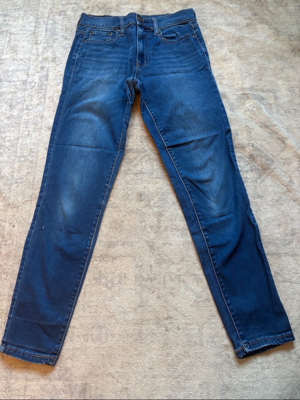 Aeropostale Women's Dark Blue Skinny Jeans